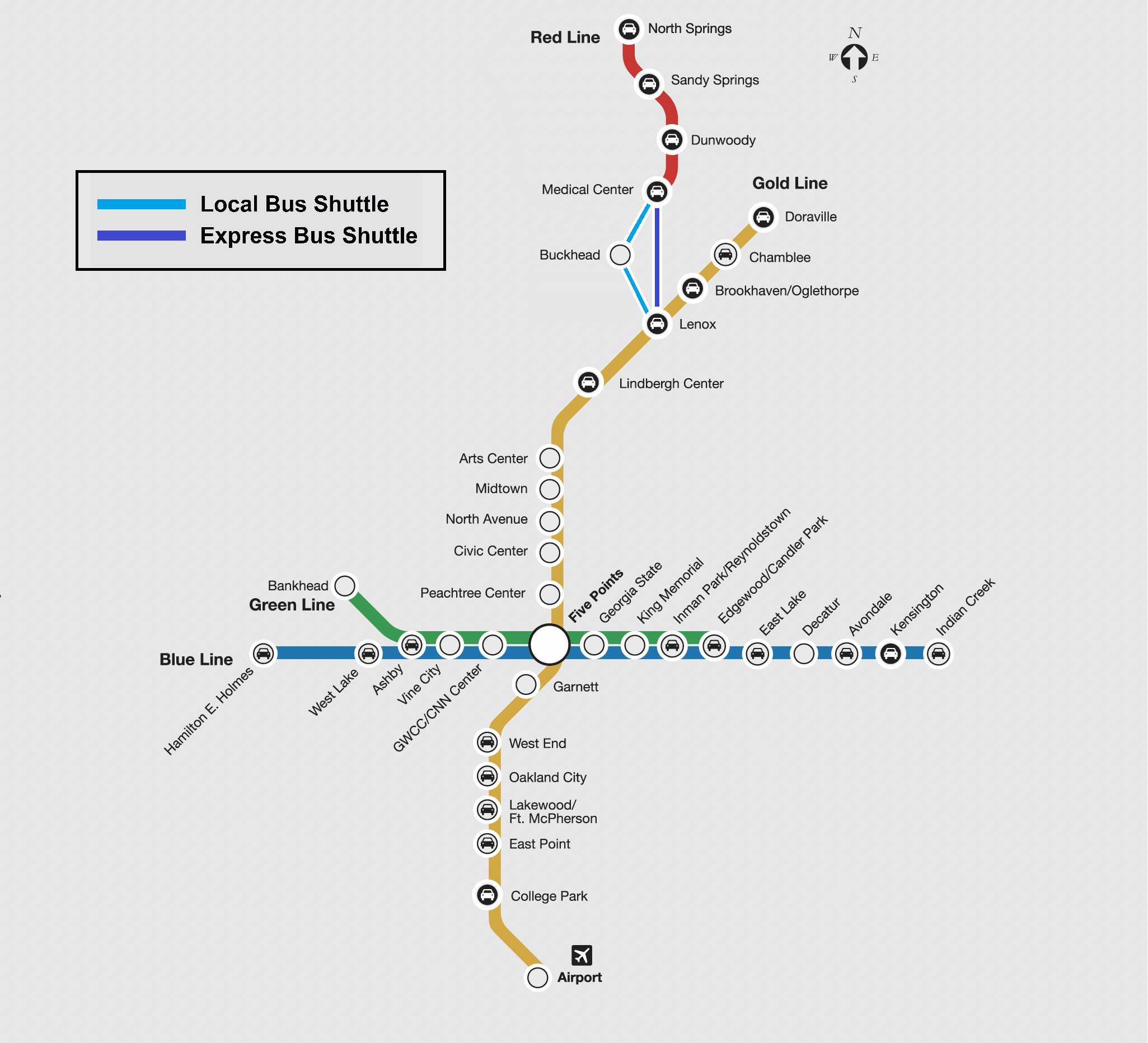 Feb. 2023 Buckhead DXO Track Replacement Rail Map